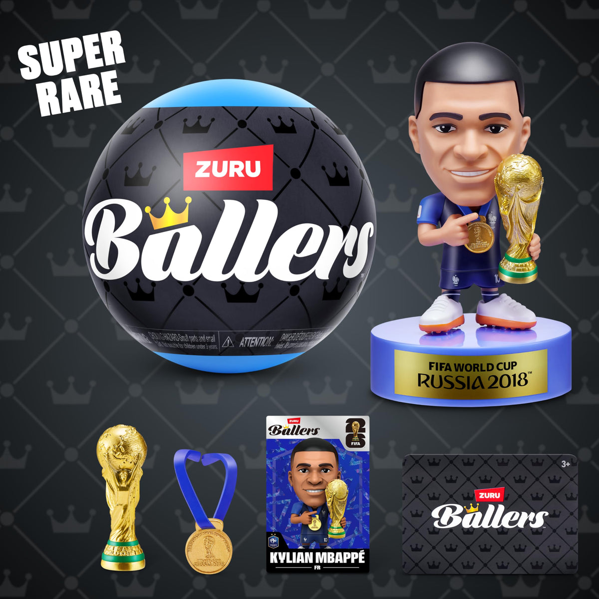 FIFA World Cup 2026 Ballers Series 1 Collectible by ZURU, 2 Pack