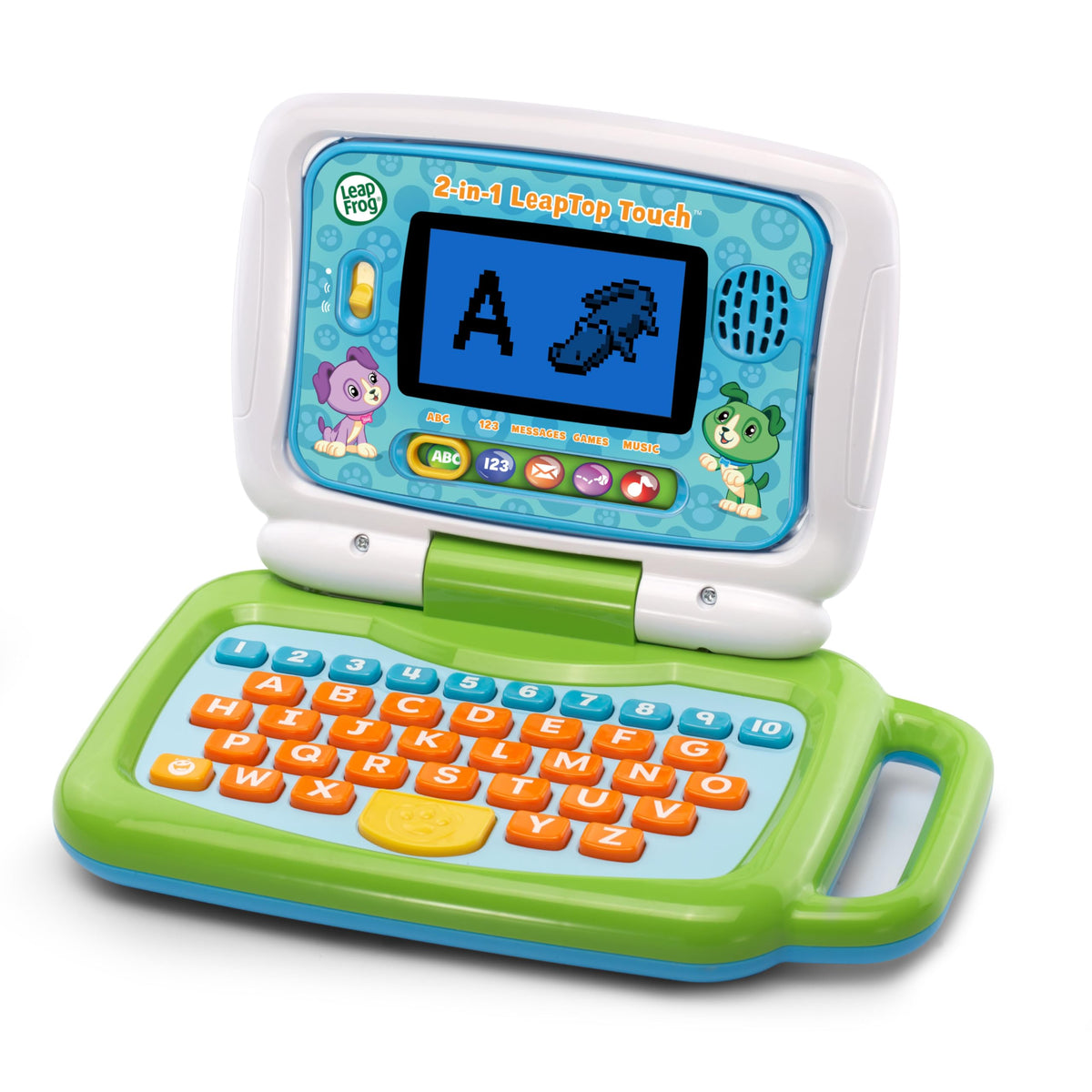 LeapFrog 2-in-1 LeapTop Touch, Green, English