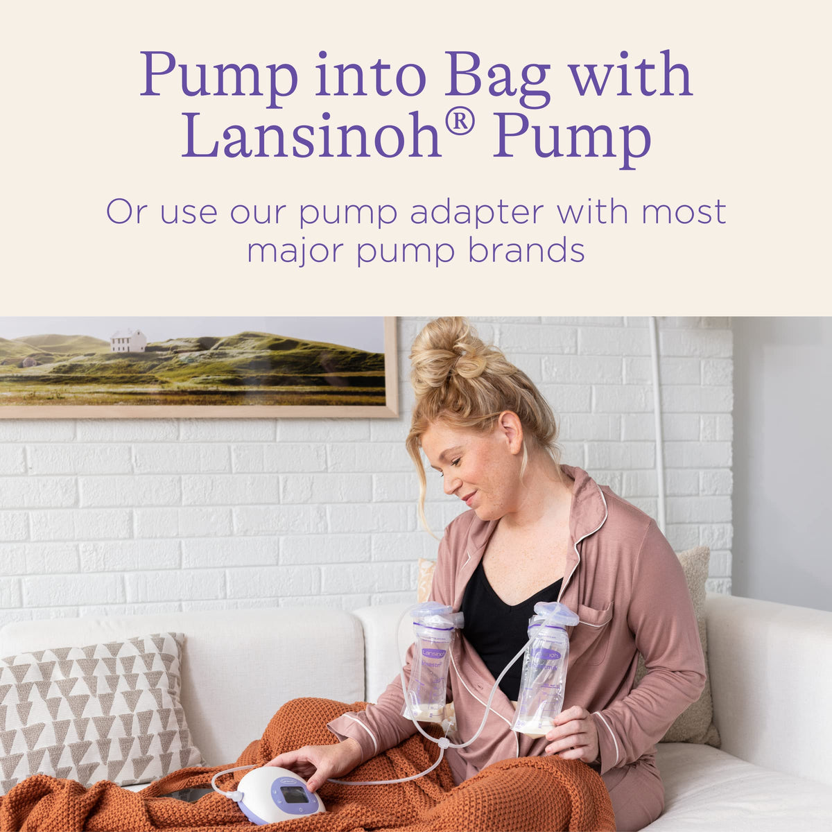 Lansinoh Breastmilk Storage Bags, 6 oz (100 Count)