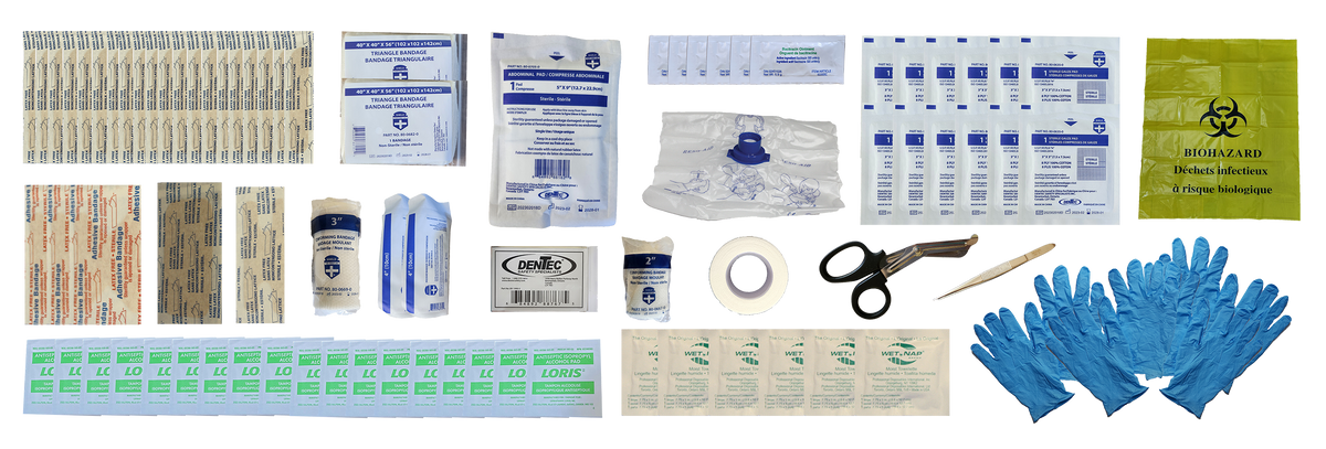 CSA Z1220-17 Type 2 Basic Small First Aid Kit, 2-25 Workers