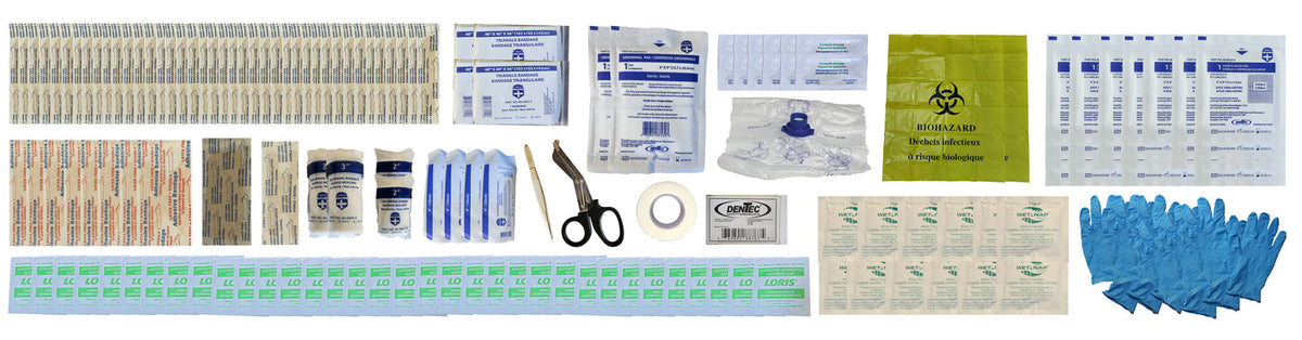 CSA Z1220 Type 2 Basic Medium First Aid Kit, 24-Unit Plastic Box