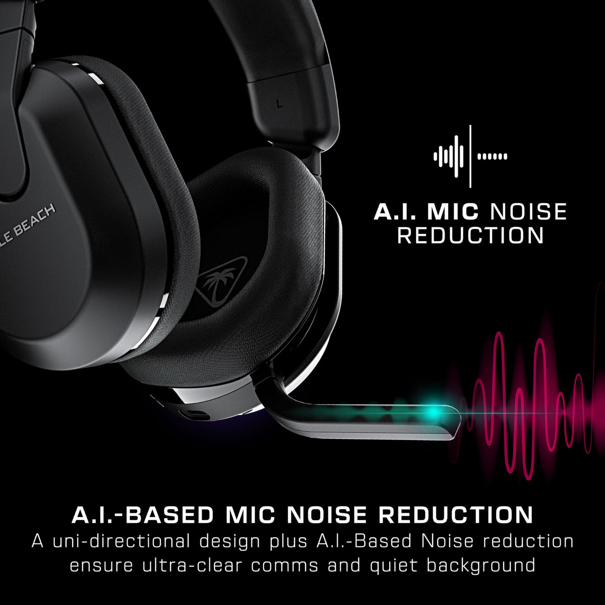 Turtle Beach Stealth 600 Wireless Gaming Headset, Black