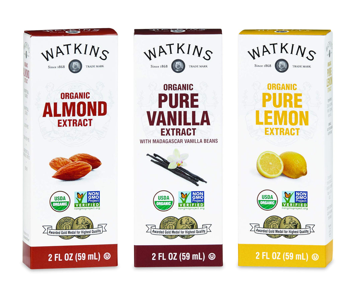 Watkins Pure Vanilla Extract with Madagascar Vanilla Beans, 118 ml