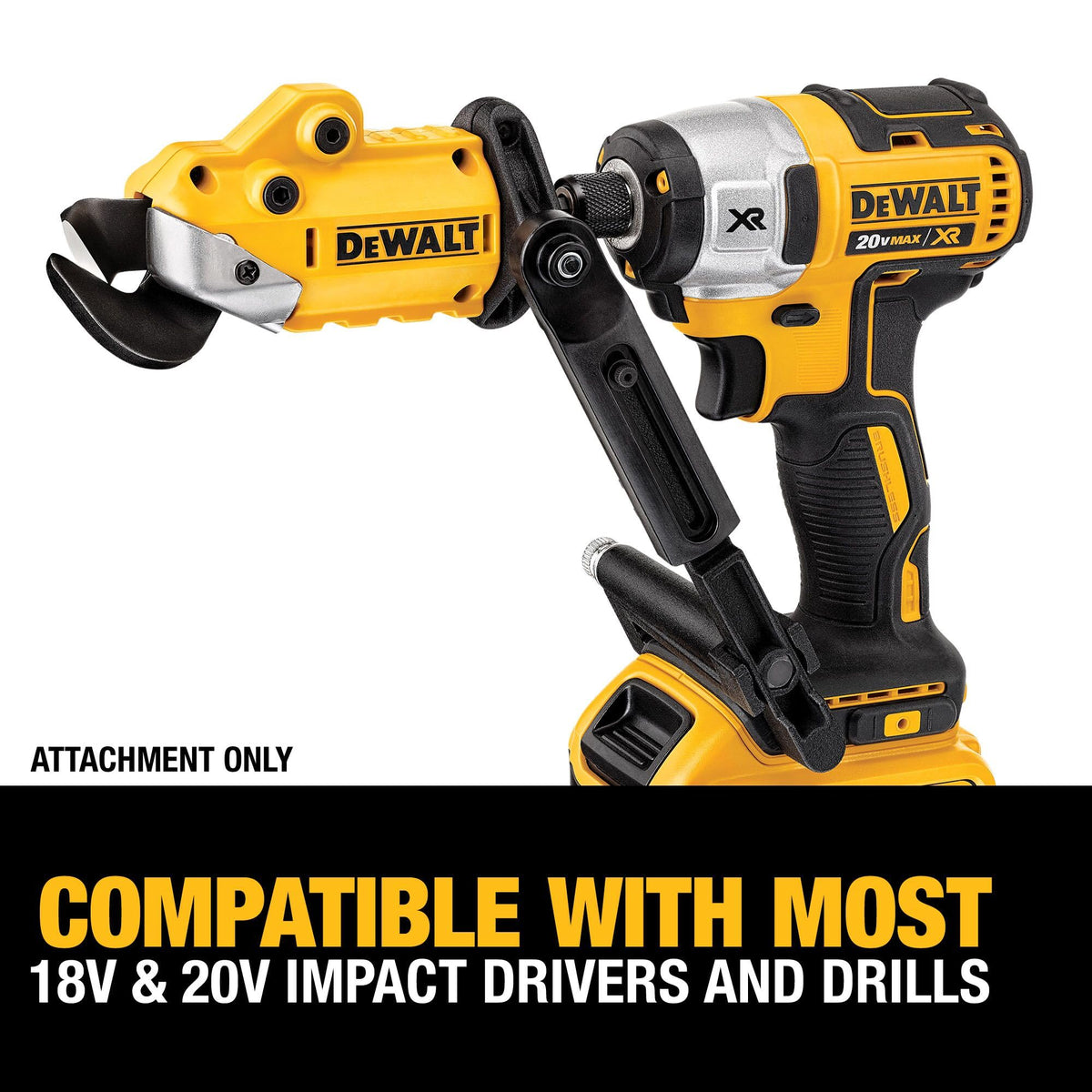 DEWALT DWASHRIR Impact Ready Shears Attachment