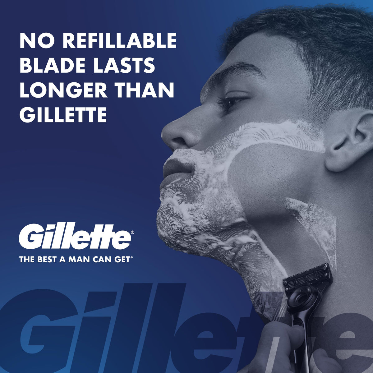 Gillette Labs Razor Refills for Men, 5-Blade, 12 Count
