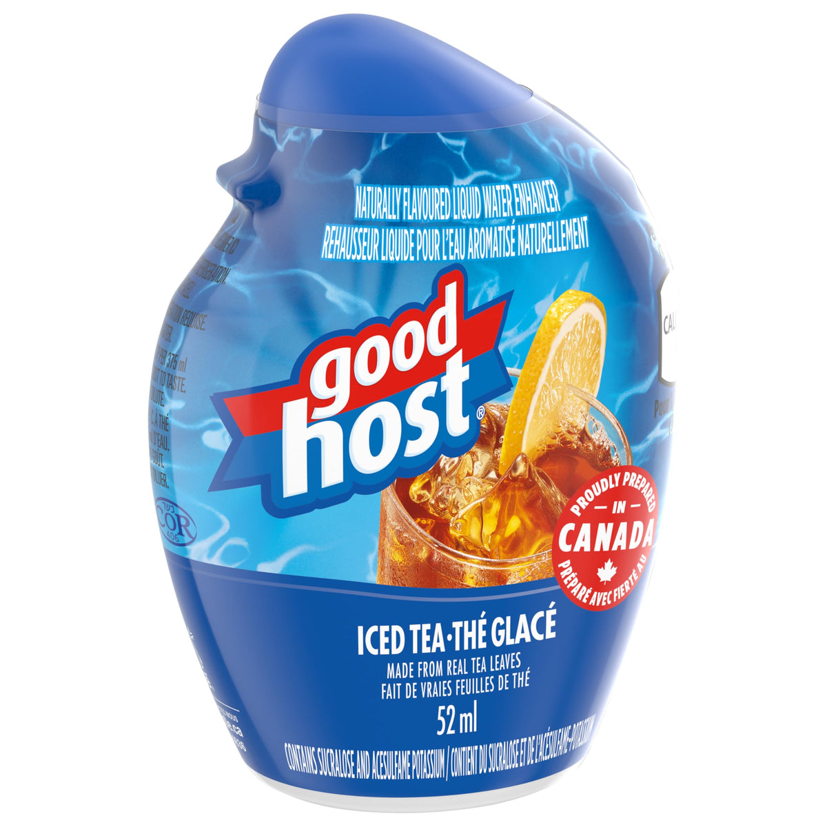 Goodhost Iced Tea Liquid Water Enhancer, 744 g, 12 Bottles