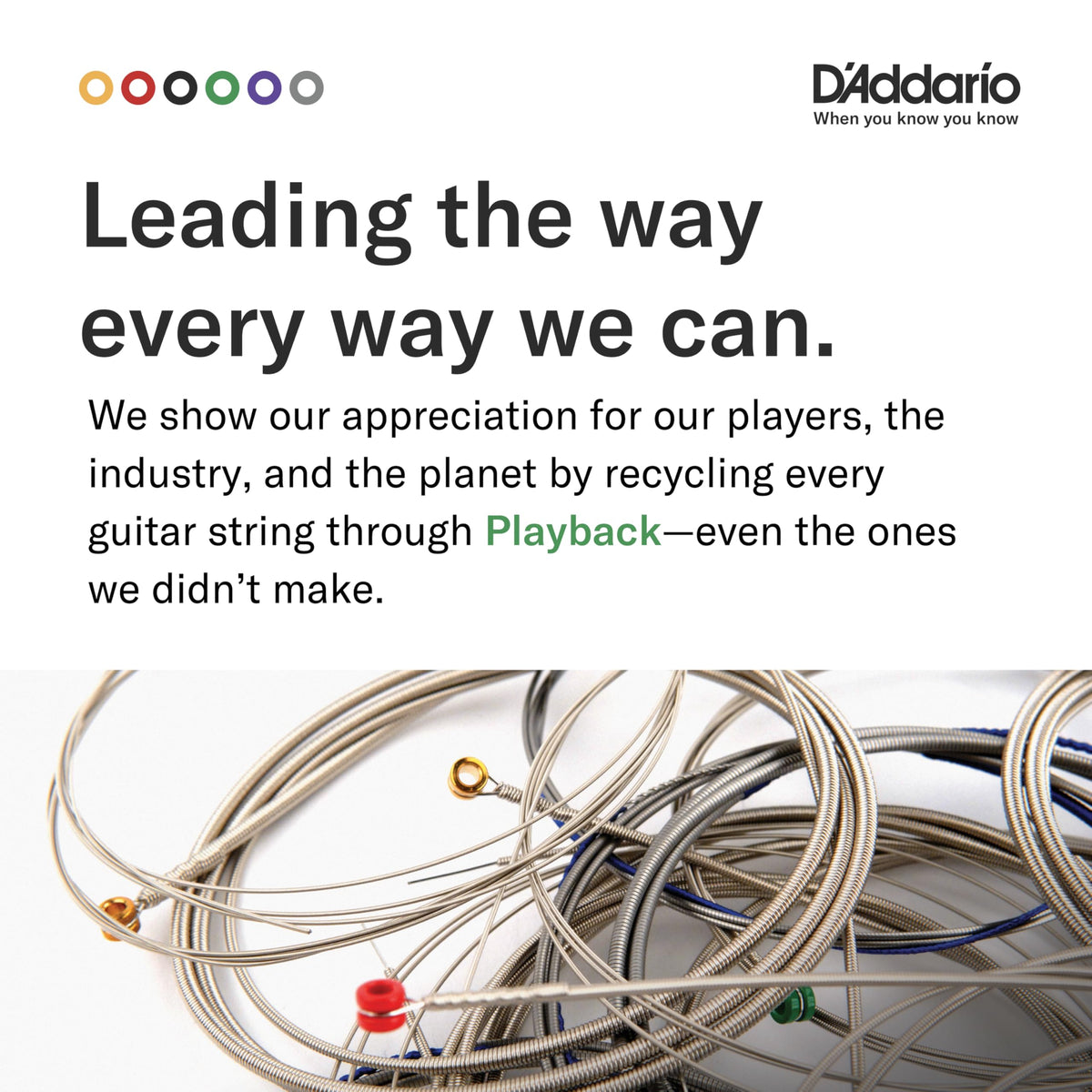 D'Addario EJ17 Phosphor Bronze Acoustic Guitar Strings, 3 Pack, 13-56