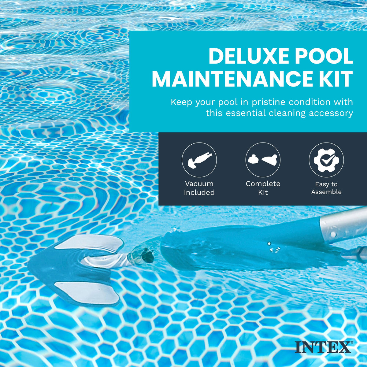 Intex 28003E Deluxe Above Ground Pool Maintenance Kit