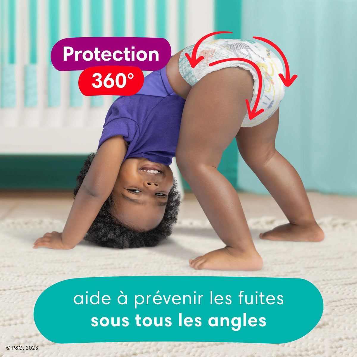 Pampers Cruisers 360 Pull-On Diapers, Size 6, 104 Count