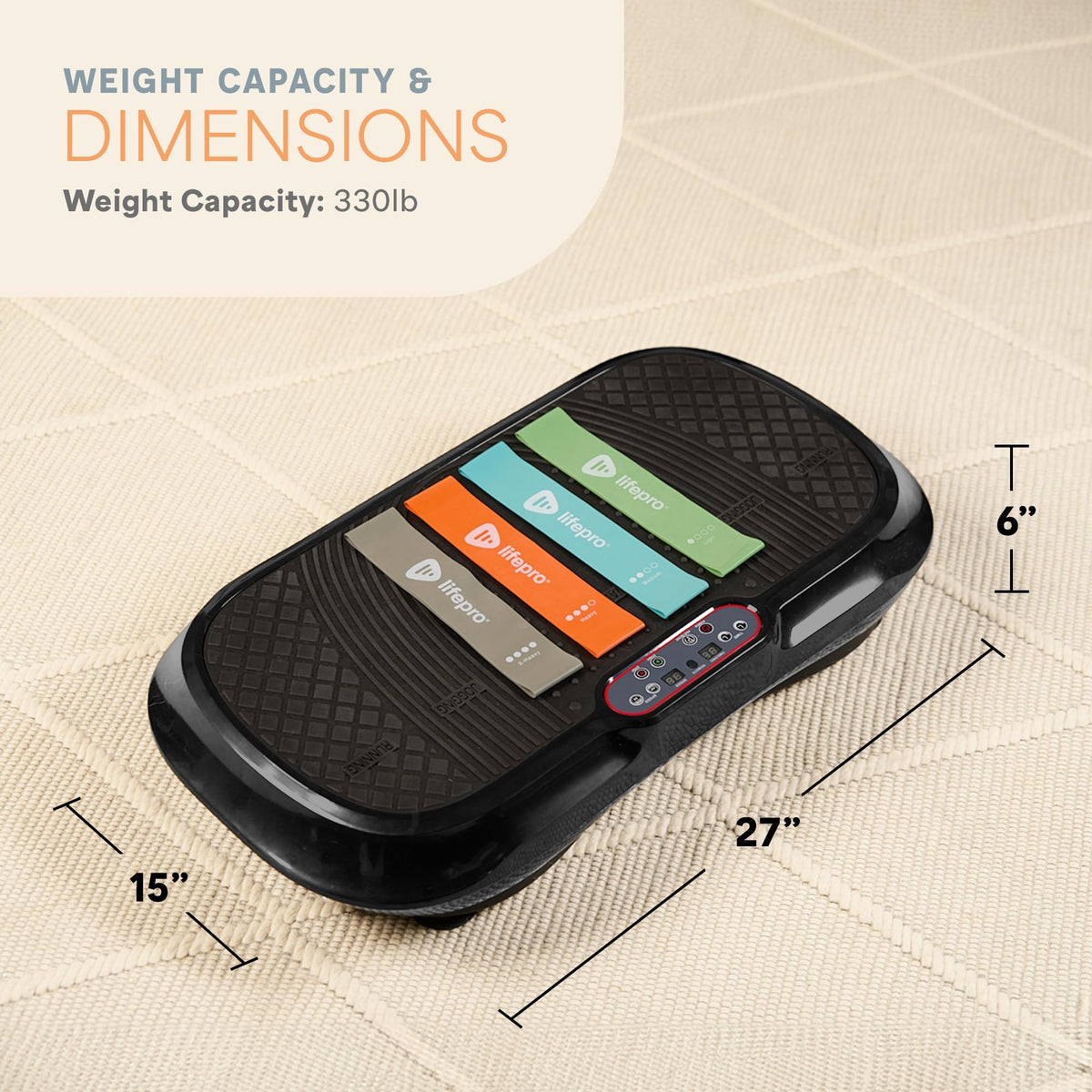 Lifepro Waver Vibration Plate Exercise Machine