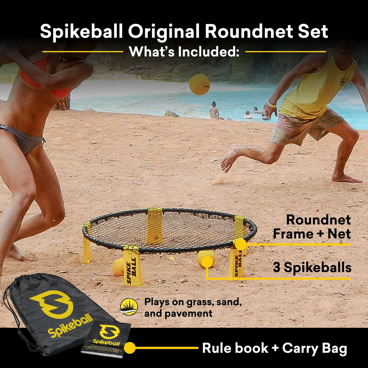 Spikeball Game Set (3 Ball Kit)
