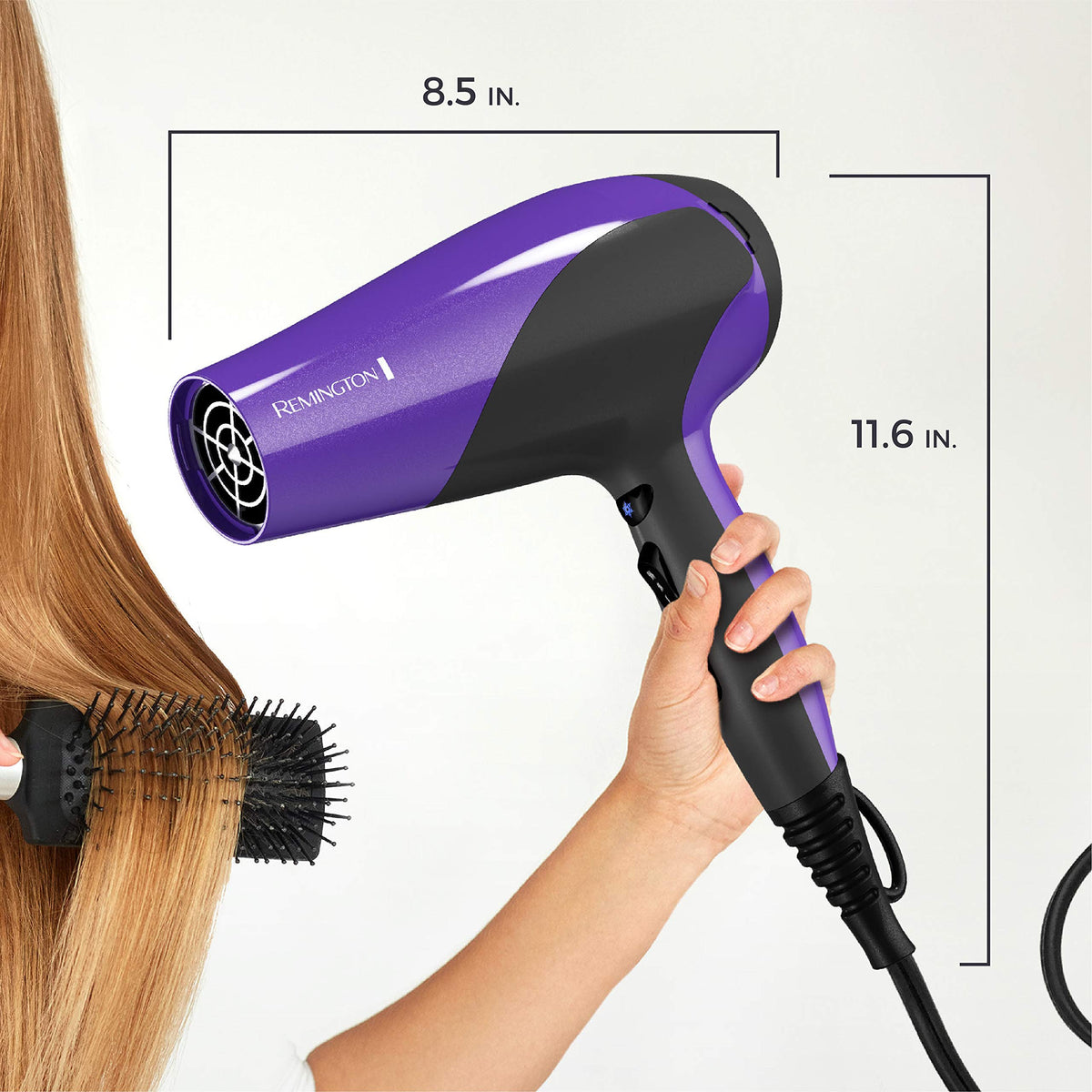 Remington Damage Protection Hair Dryer, Purple