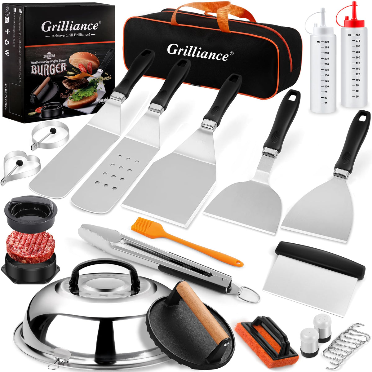 Grilliance 27-Piece Griddle Accessories Kit