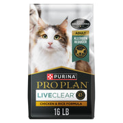 Purina Pro Plan LiveClear Chicken & Rice Dry Cat Food, 7.26 kg
