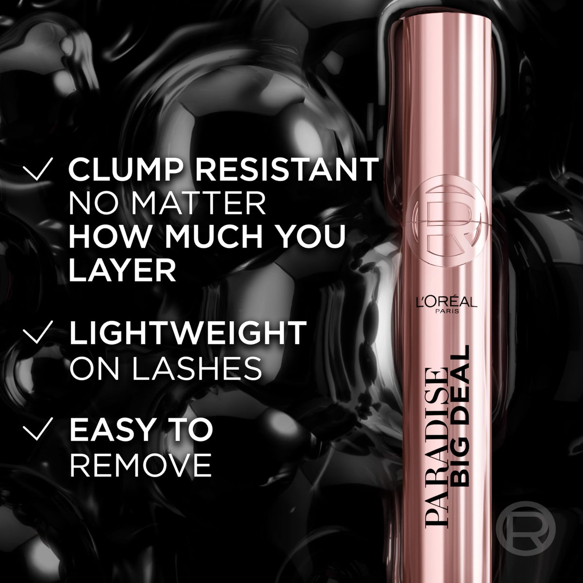 L'Oréal Paris Paradise Big Deal Mascara, Black Brown, 10.9 ml