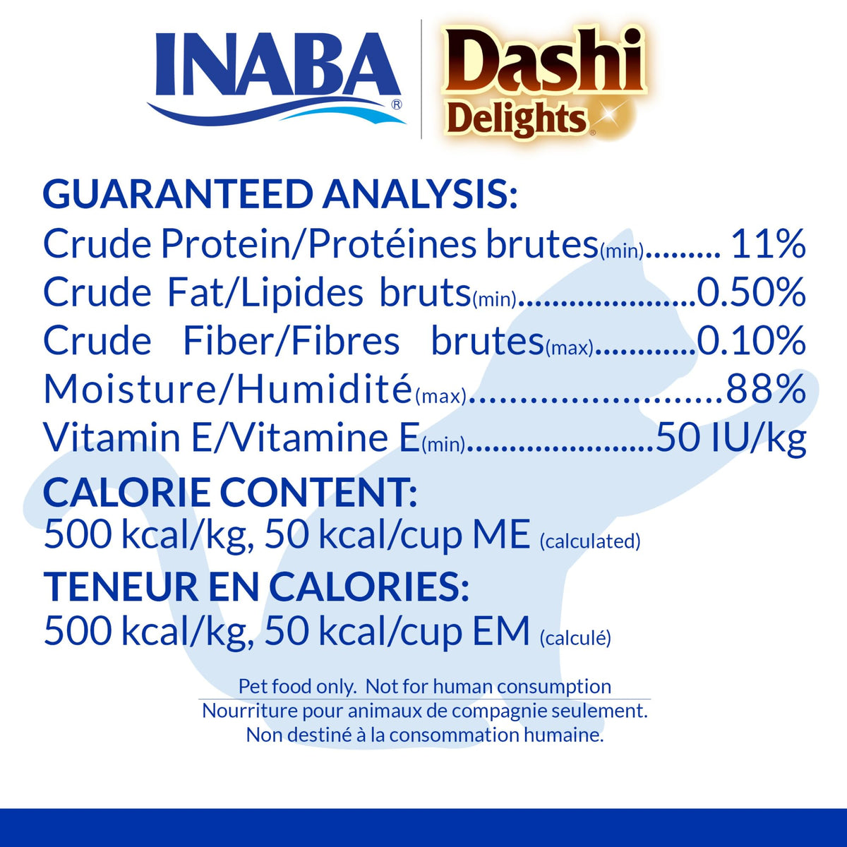 INABA Dashi Delights Cat Food Topper, Seafood Variety, 12 x 70 g
