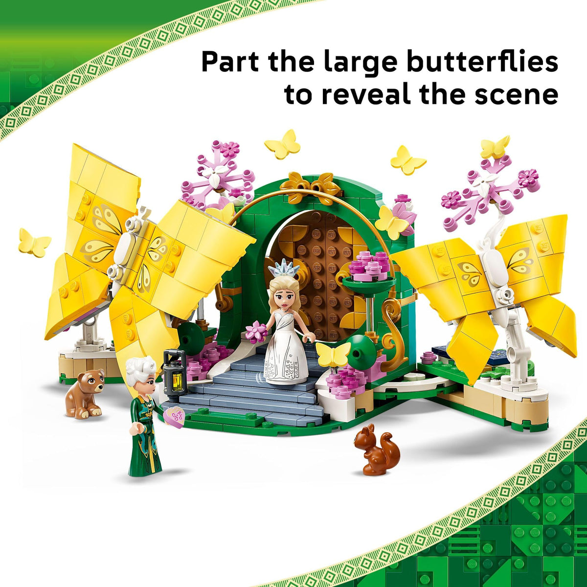 LEGO Wicked Glinda's Wedding Day Building Toy, Ages 8+, 75688