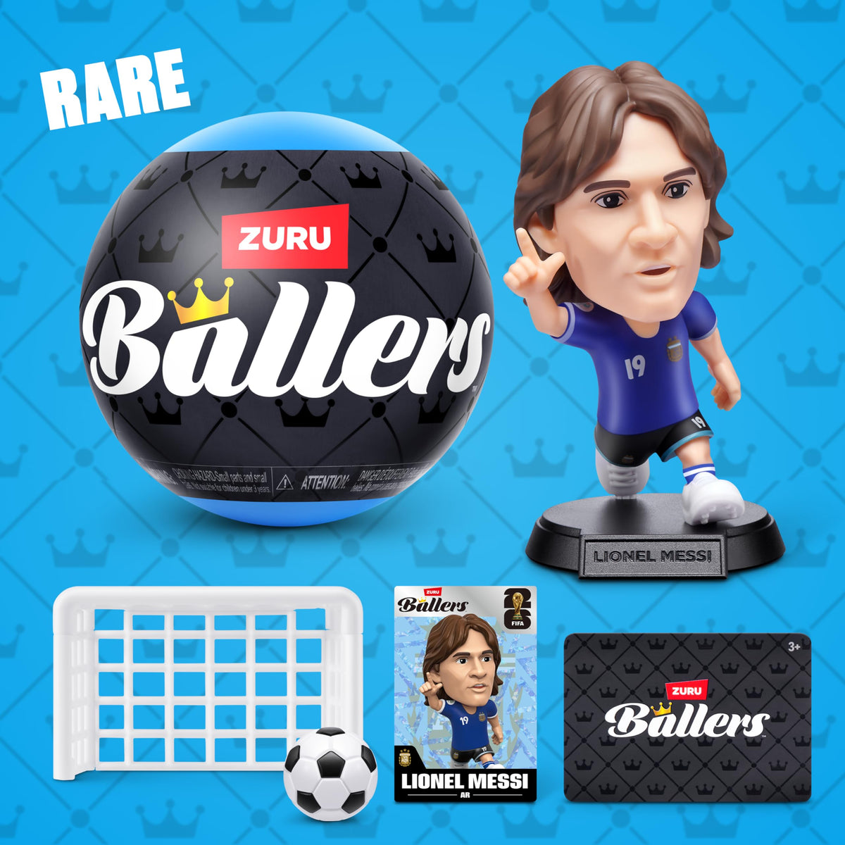 FIFA World Cup 2026 Ballers Series 1 Collectible by ZURU, 2 Pack