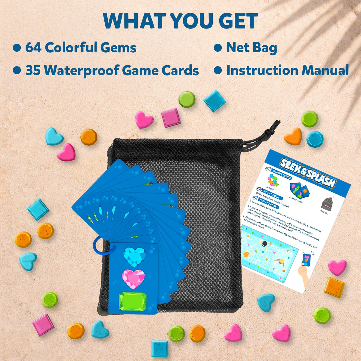 Skillmatics Seek & Splash Pool Dive Game