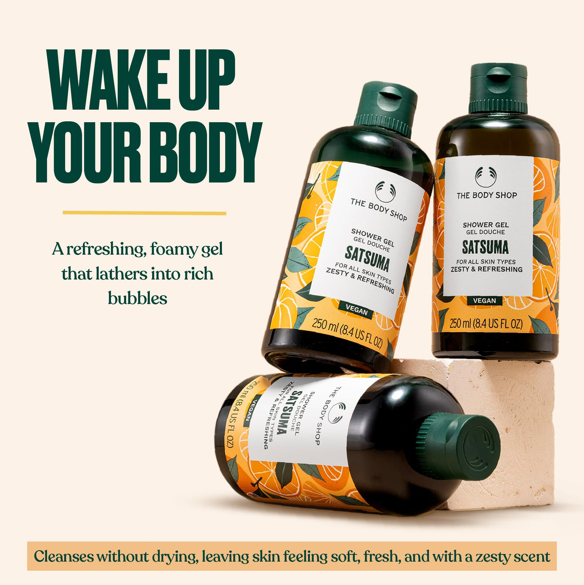 The Body Shop Satsuma Shower Gel, 750 mL