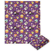 Northwest Hello Kitty Silk Touch Throw Blanket, 50 x 70 Inch, Gold
