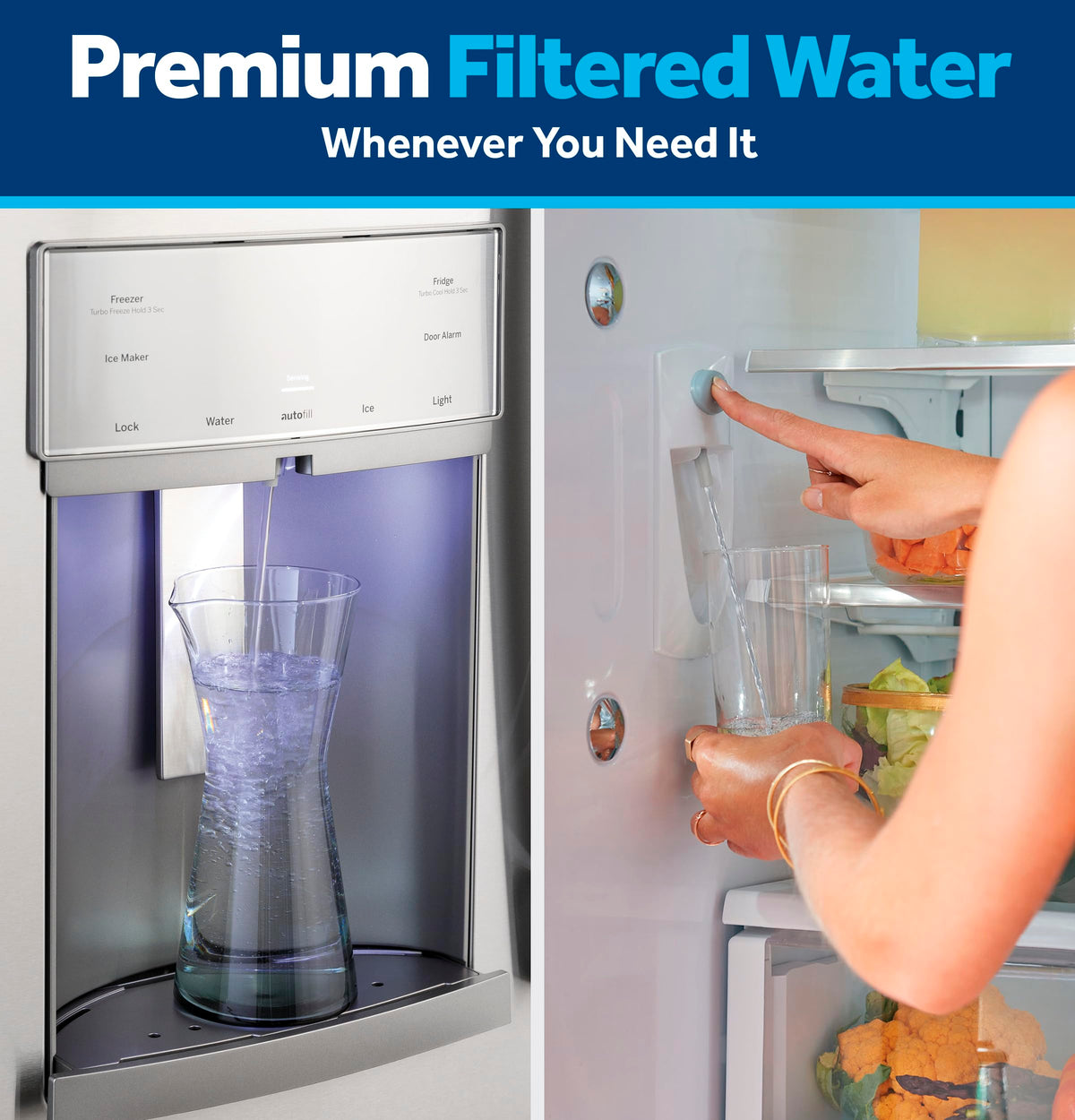 GE RPWFE Refrigerator Water Filter, WG03F04947