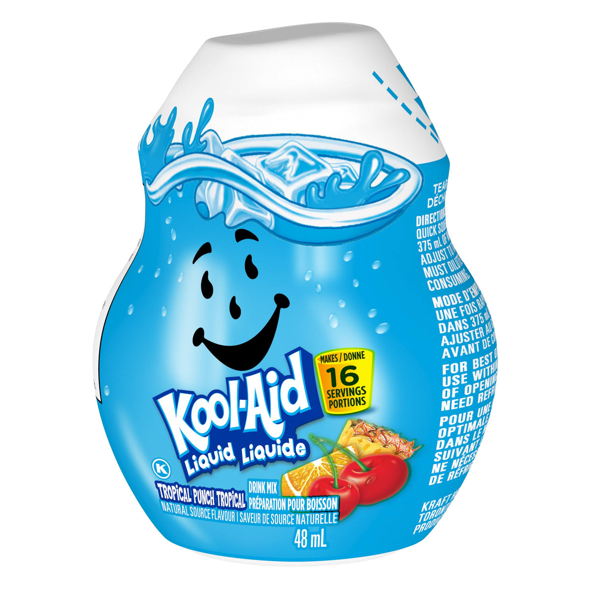 Kool-Aid Tropical Punch Liquid Drink Mix, 12 x 48 ml