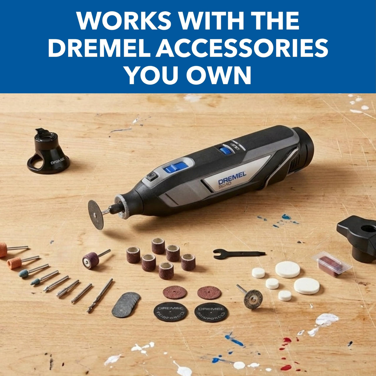 Dremel 8240-5 12V Cordless Rotary Tool Kit with 5 Accessories