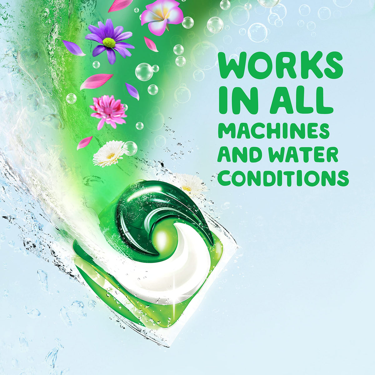Gain Flings Laundry Detergent Pacs, Super Fresh Blast, 76 Count