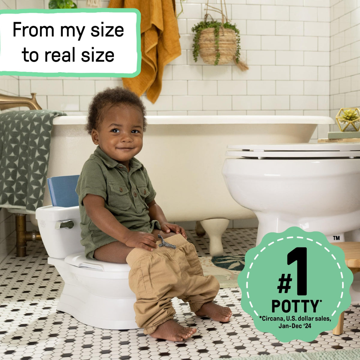 Summer by Ingenuity My Size Potty Pro, White