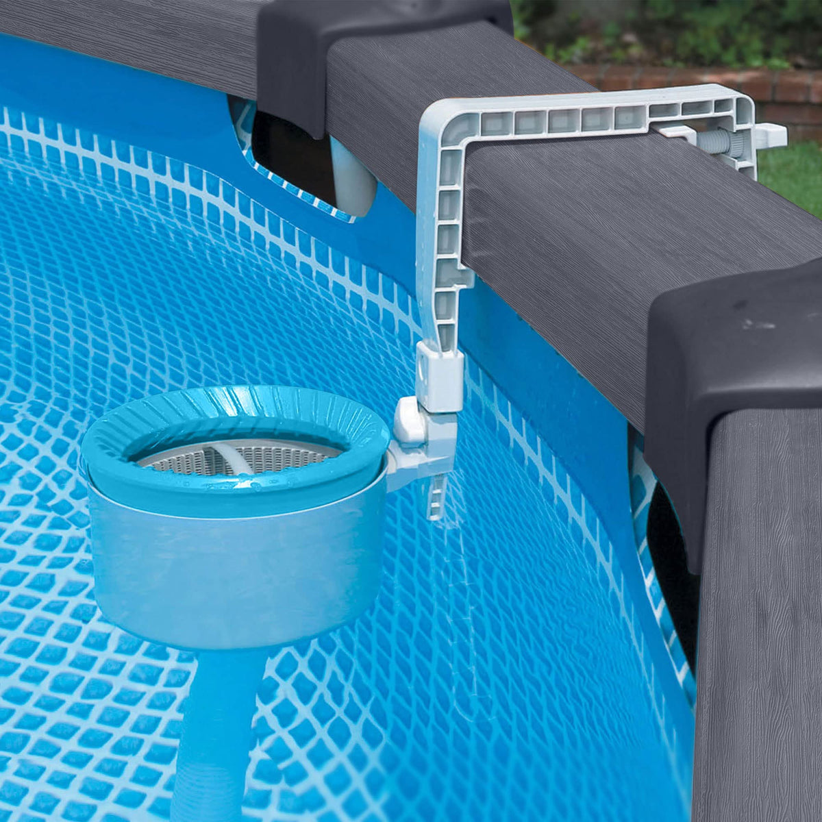 INTEX 28000E Deluxe Wall Mount Pool Surface Skimmer