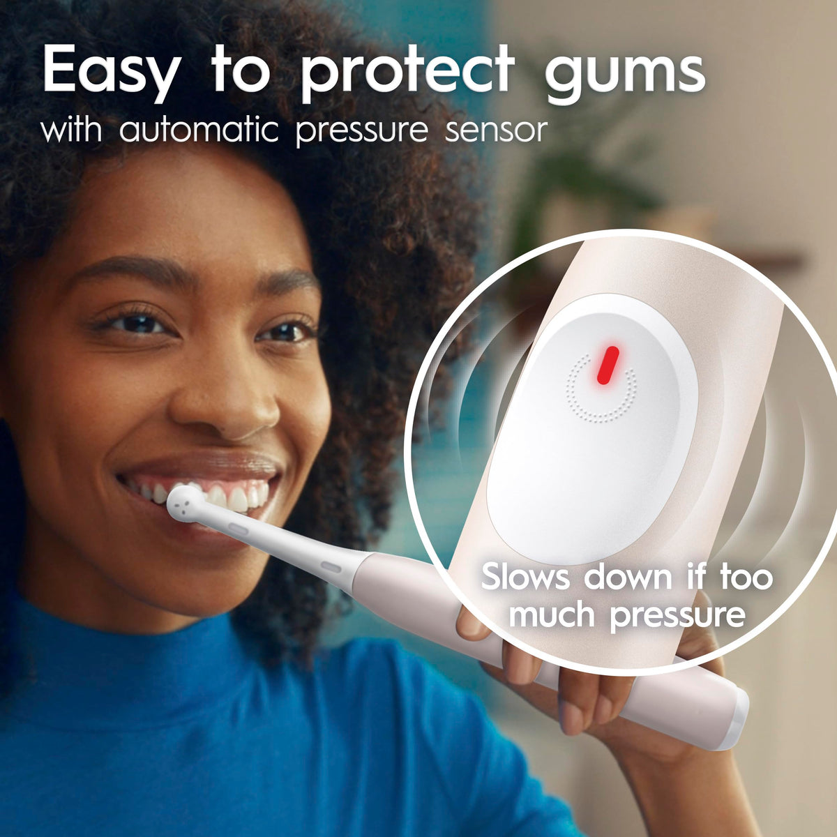Oral-B iO2 Rechargeable Electric Toothbrush, Peach