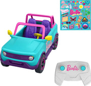 Hot Wheels Barbie RC SUV with Stickers