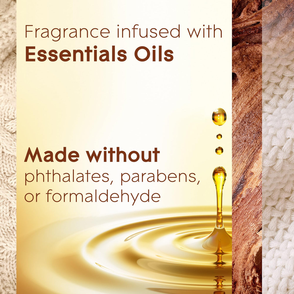 Glade PlugIns Scented Oil Kit, Cashmere Woods, 2 Warmers + 6 Refills