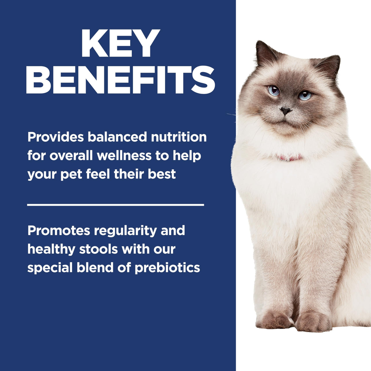 Hill's Science Diet Adult 7+ Perfect Digestion Dry Cat Food, 1.58 kg