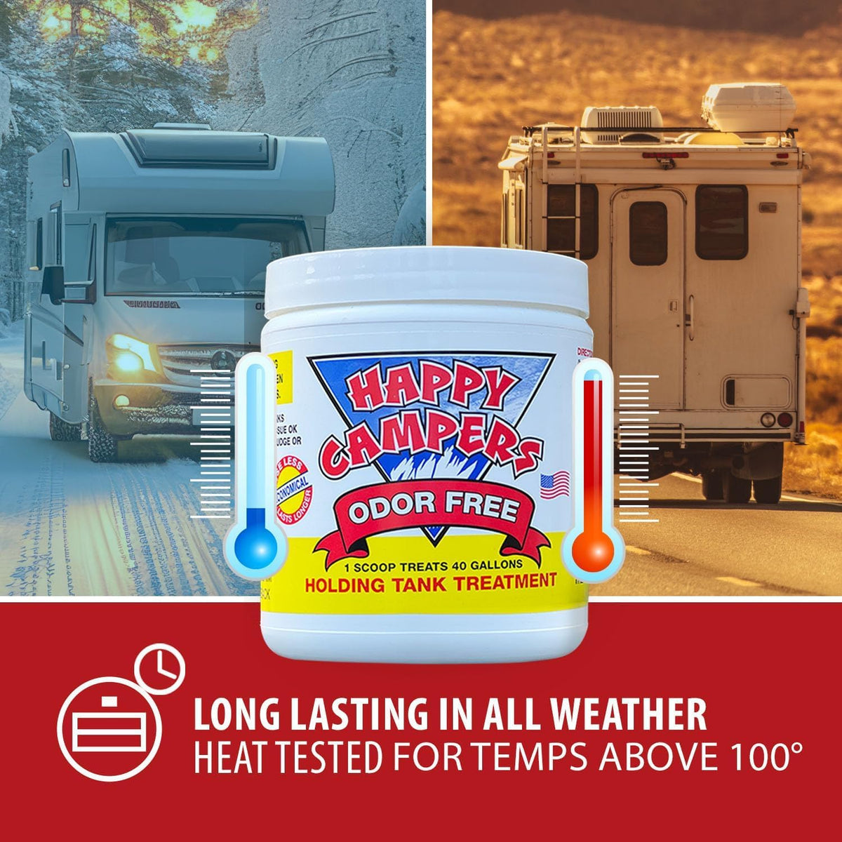 Happy Campers RV Toilet Treatment, 18 Treatments