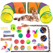 Retro Shaw Cat Toys Set, 33 Pack