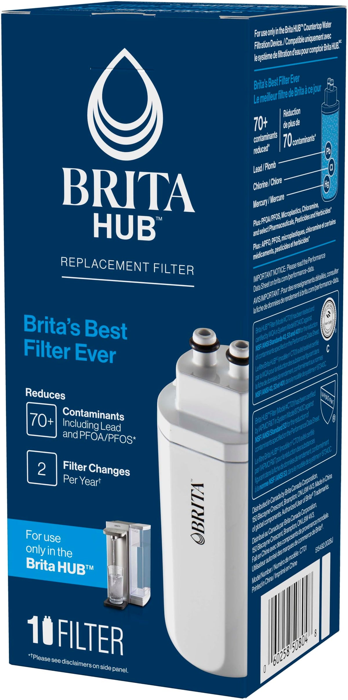 Brita HUB Countertop Water Filtration Replacement Filter