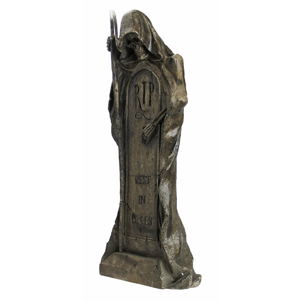 Design Toscano Rest in Pieces Grim Reaper Statue, 64 cm, Greystone