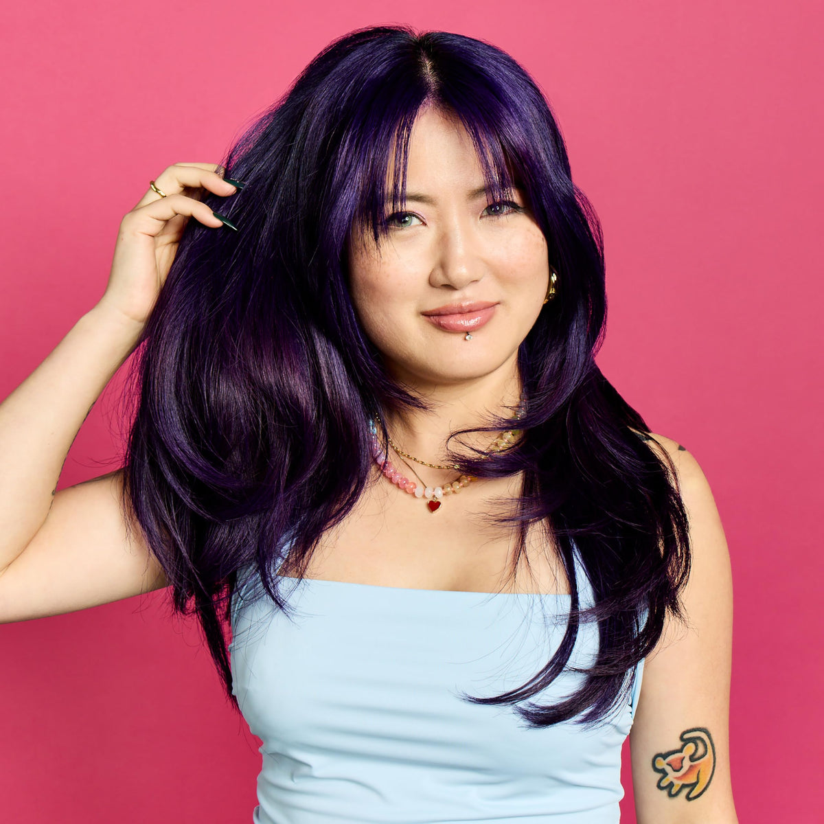 Arctic Fox Semi-Permanent Hair Colour, Purple AF, 236 ml