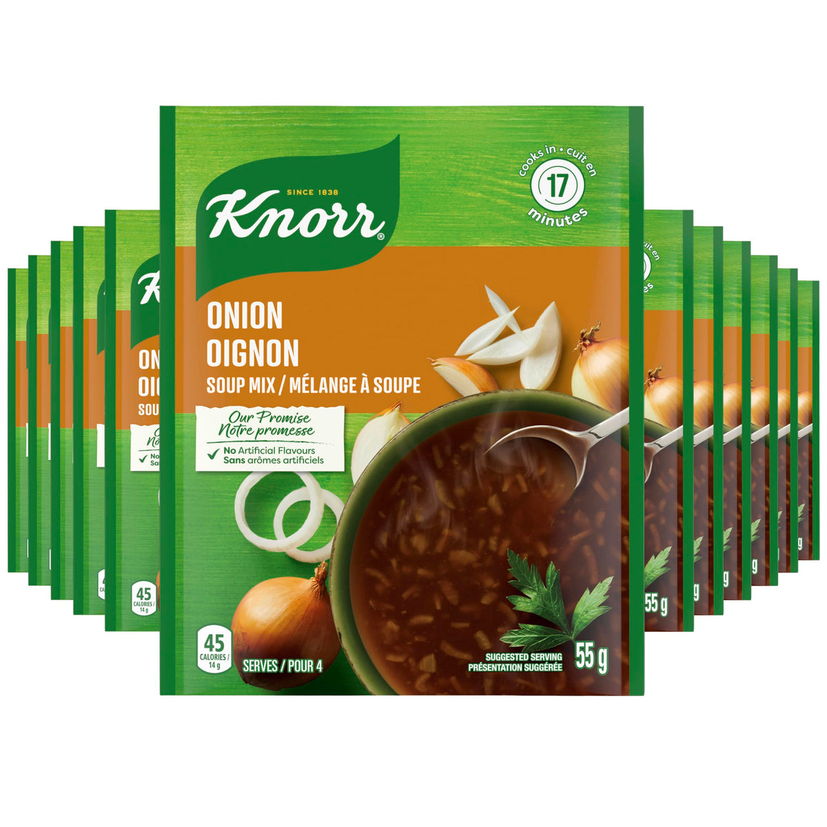 Knorr Classic Onion Soup Mix, 55 g, 12 Count