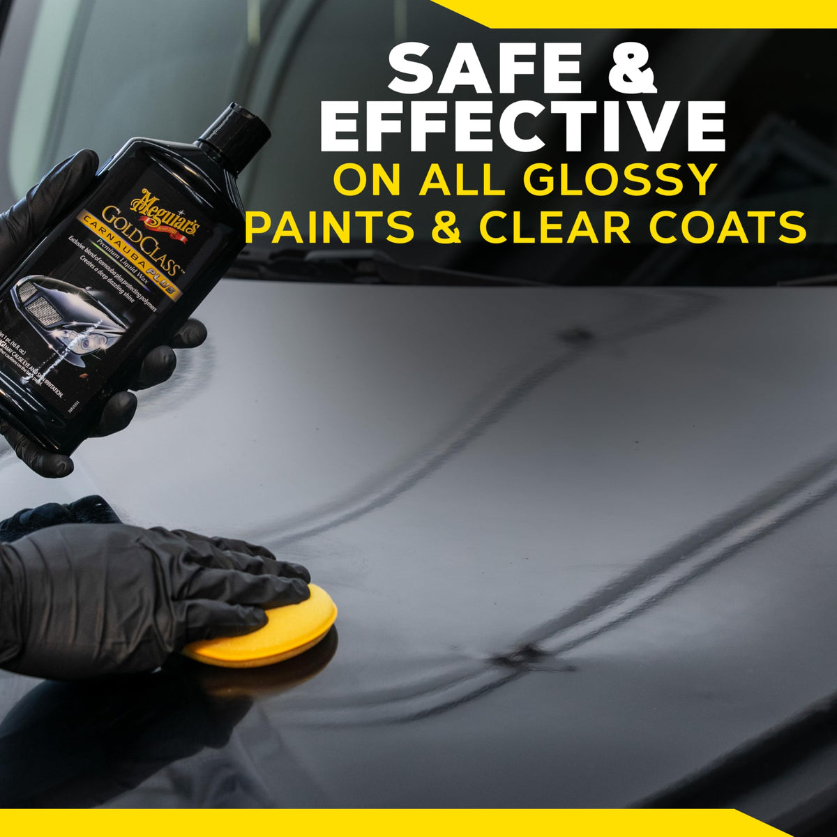 Meguiar's Gold Class Carnauba Plus Premium Liquid Wax Kit, 16oz