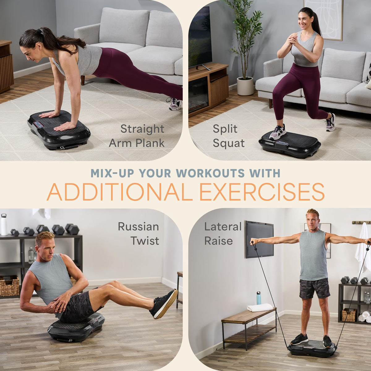 Lifepro Waver Vibration Plate Exercise Machine