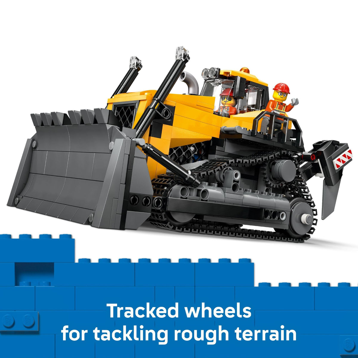 LEGO City Yellow Bulldozer Construction Site Set 60466
