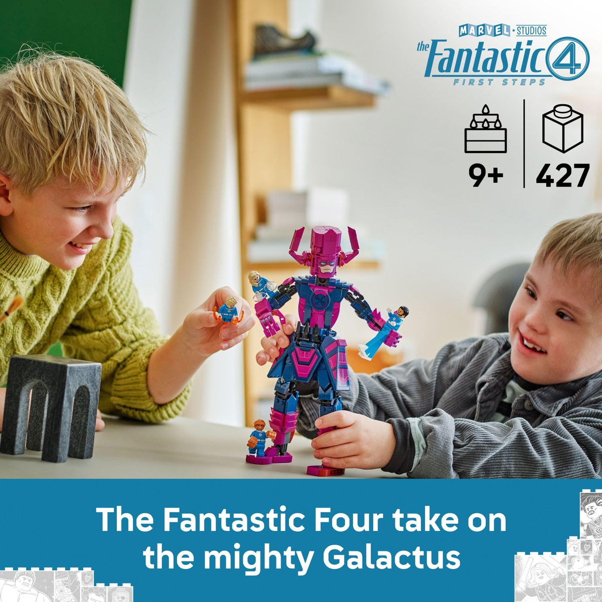 LEGO Marvel Fantastic Four vs. Galactus Construction Figure 76316