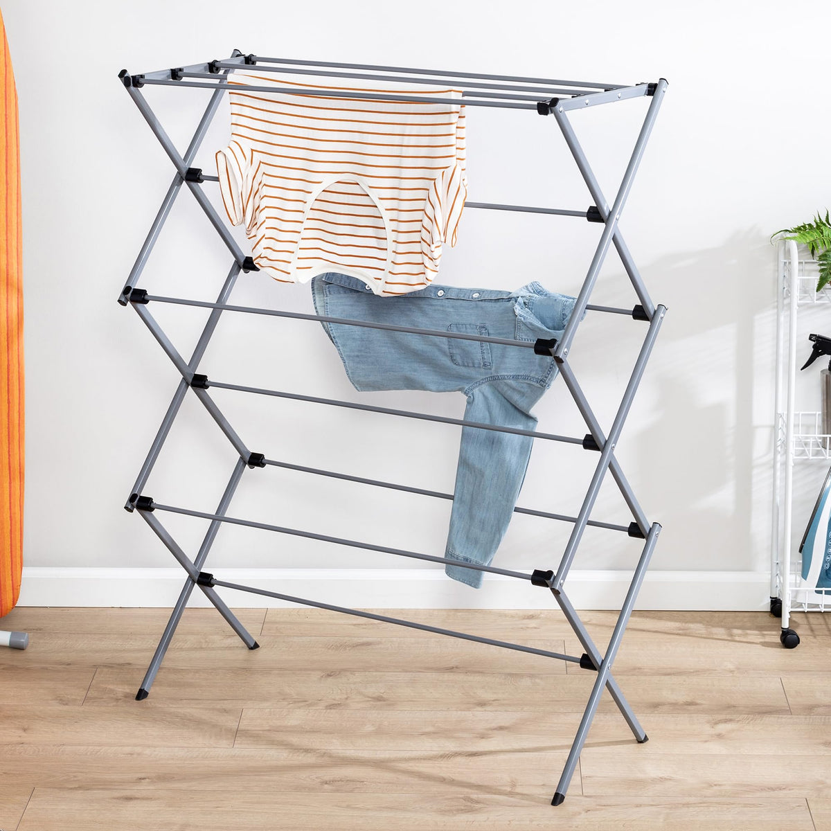Honey-Can-Do Collapsible Clothes Drying Rack DRY-09066, 50 lbs