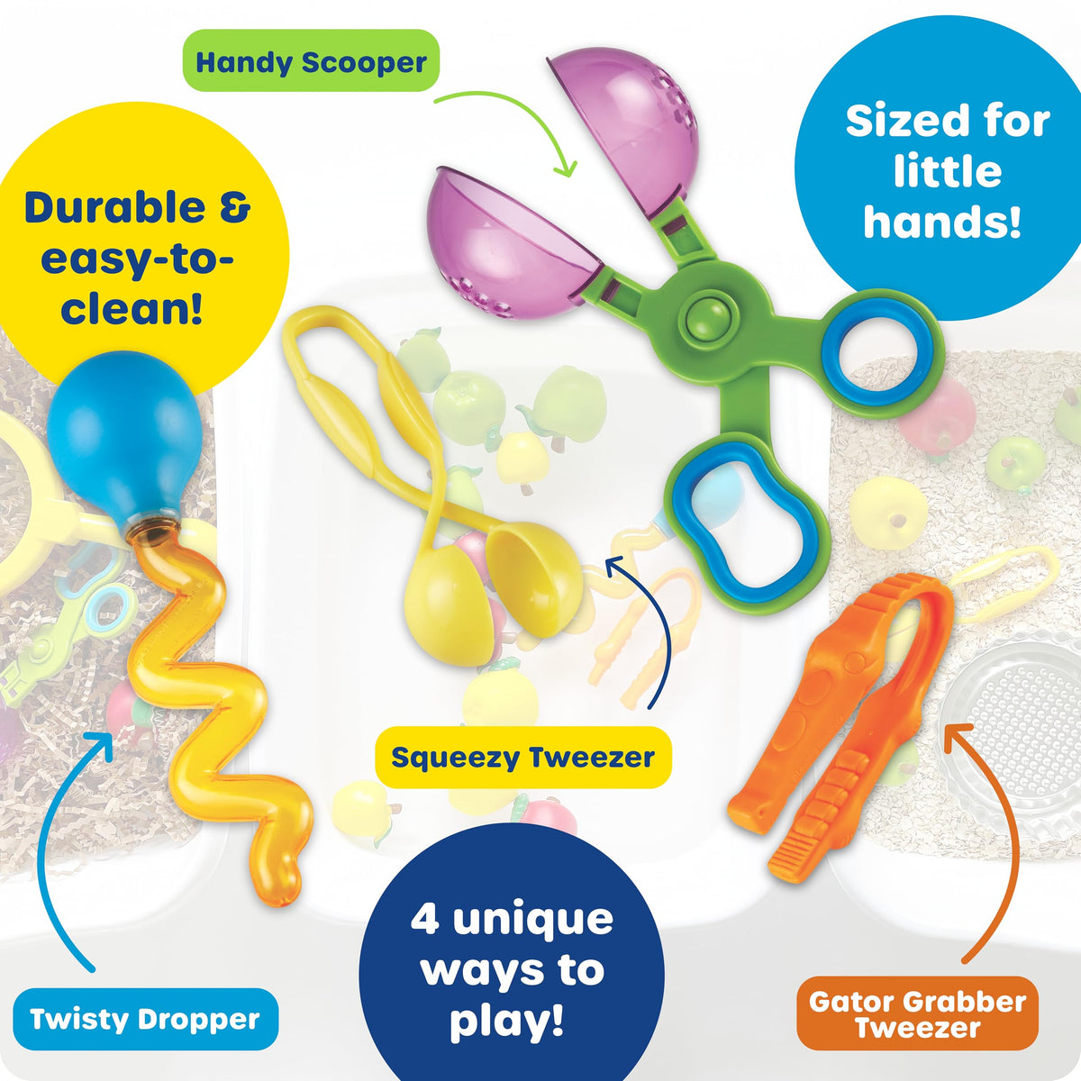 Learning Resources Helping Hands Fine Motor Tool Set