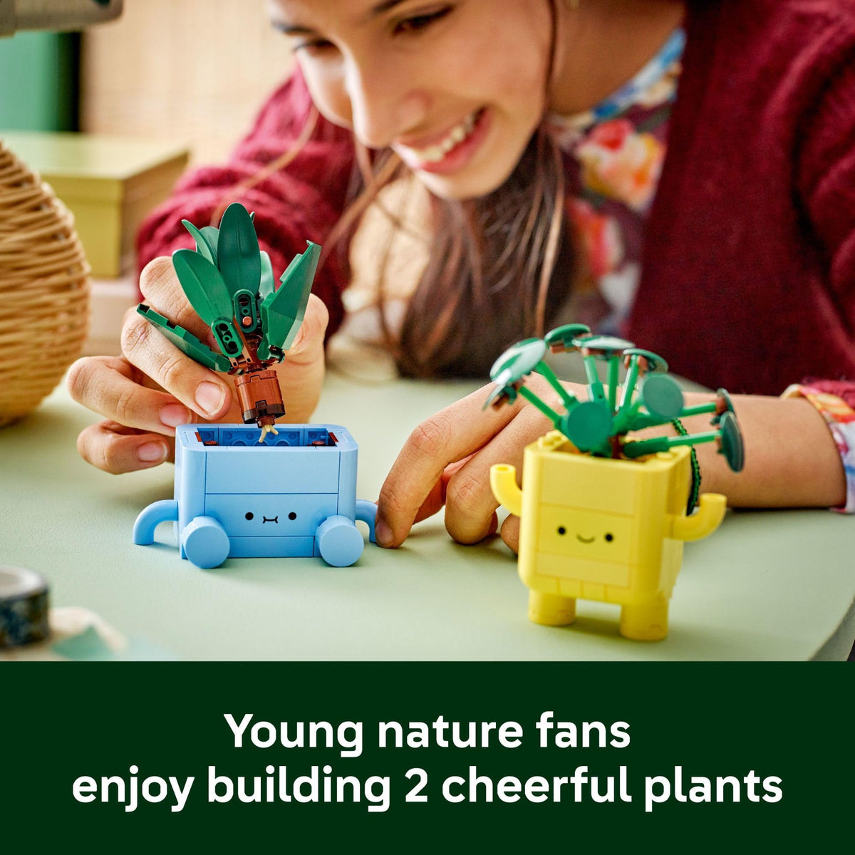 LEGO Botanicals Happy Plants Building Set 10349