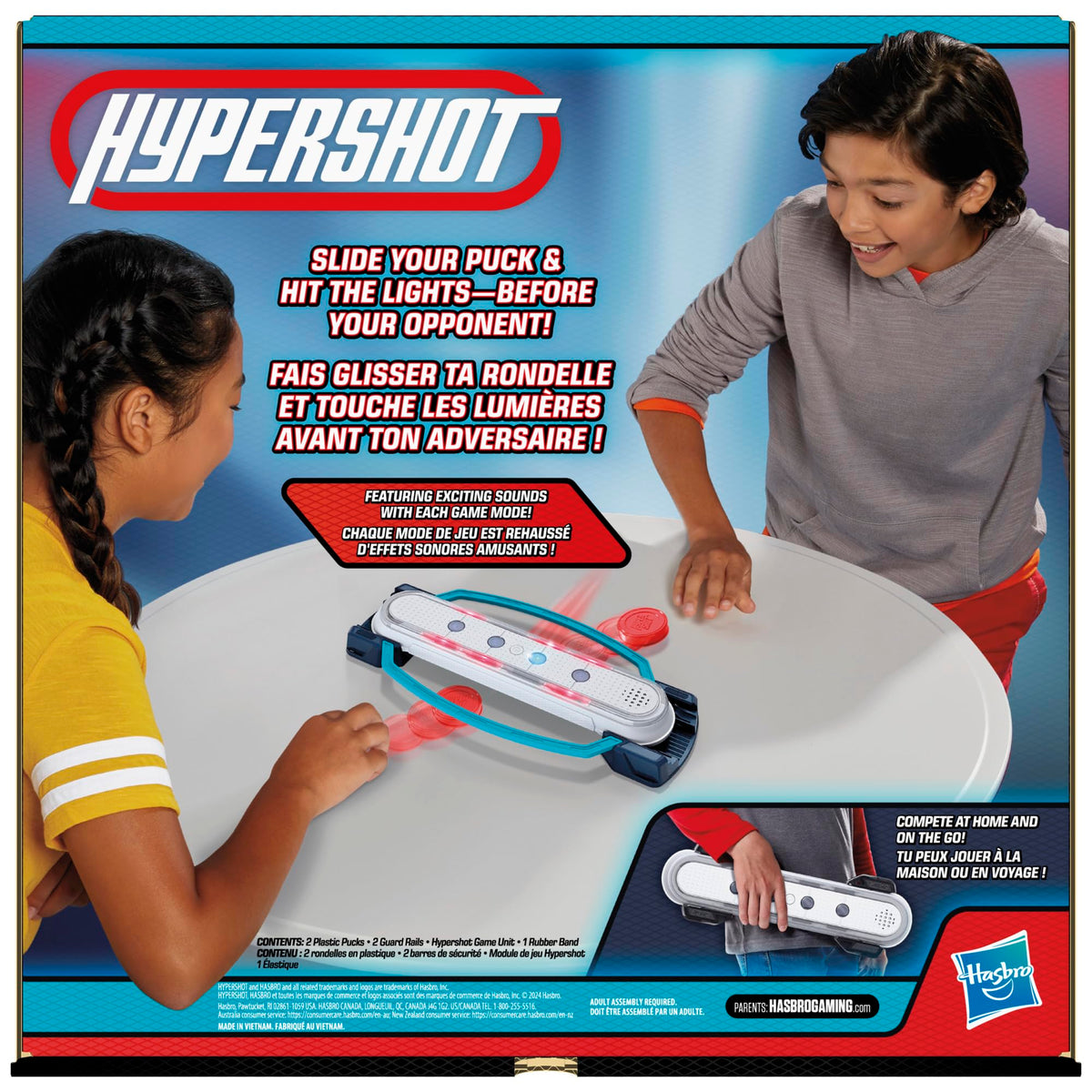 Hypershot Electronic Tabletop Hockey Game, 5 Games in 1, Ages 8 and Up