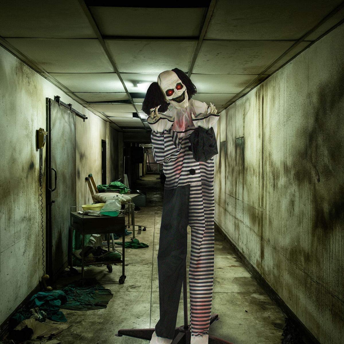 Haunted Hill Farm Animatronic Talking Clown